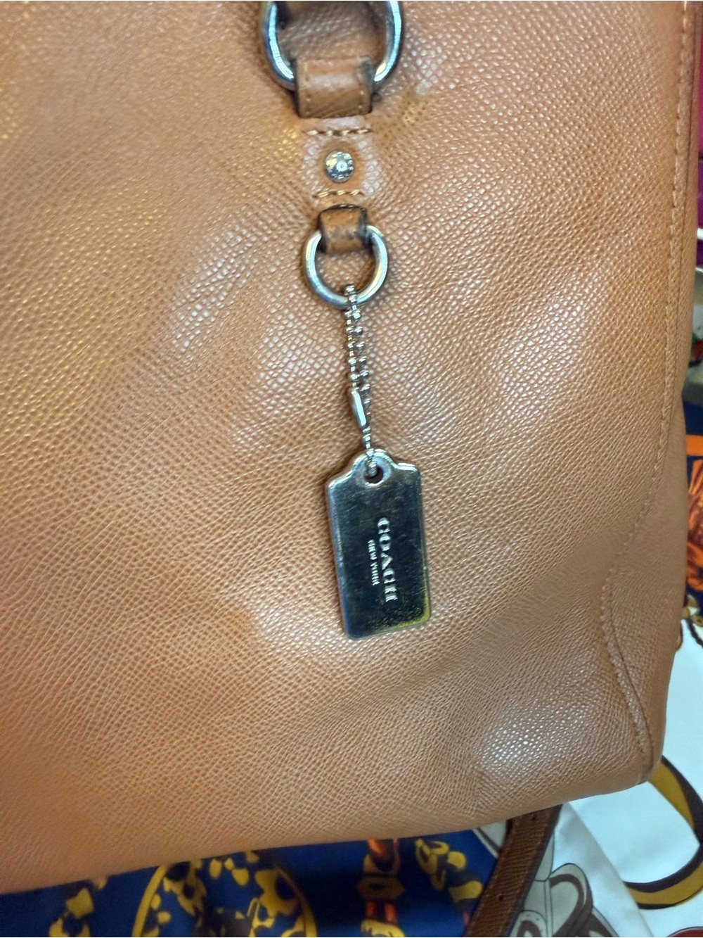 Coach Stanton Carryall Pebbled Leather Shoulder With Crossbody Strap - Picture 2 of 16